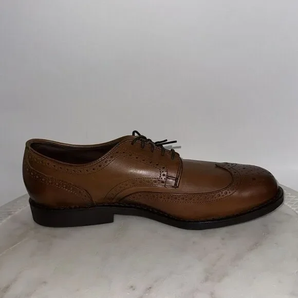 Allen Edmonds Nomad Brogue Wingtip Oxford Men's Dress Shoes Size 10 Leather $395